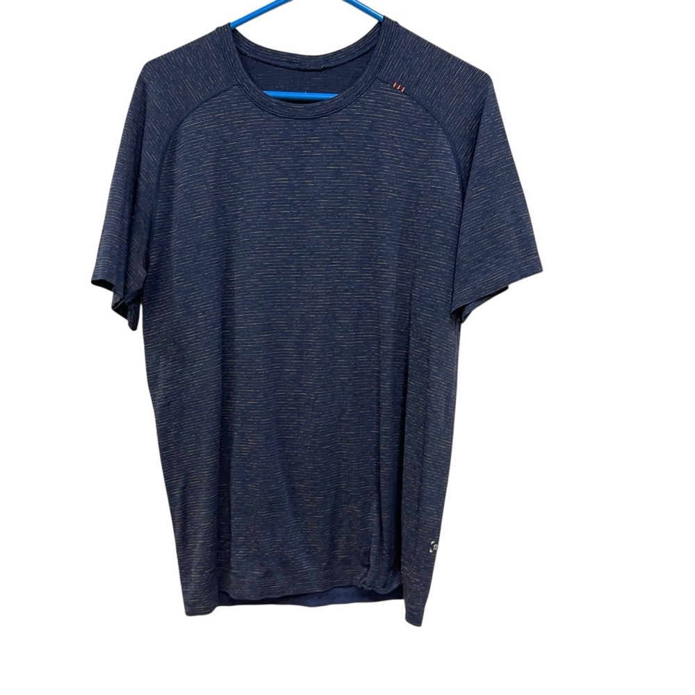lululemon athletica Navy Blue Short Sleeve Tee